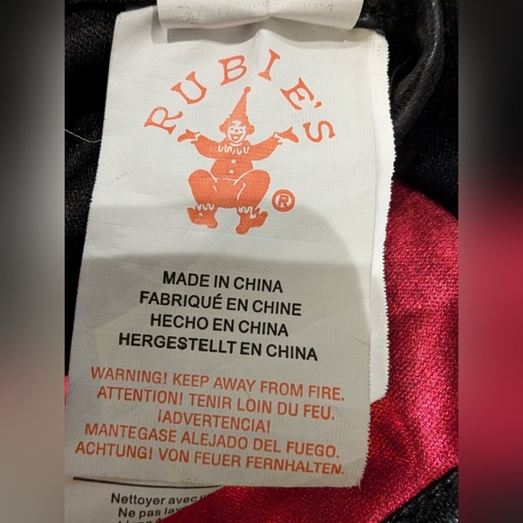 Rubie's Harley Quinn Deluxe Child Costume Tutu Dress Size Large 10-12 - Picture 7 of 14